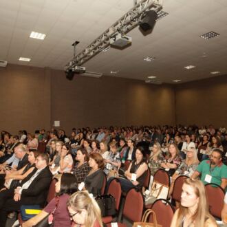 Cobertura do primeiro dia do 17º Fórum Ordinário da Undime-SC, em Joinville