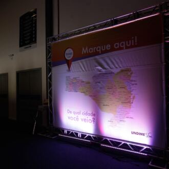 Cobertura do primeiro dia do 17º Fórum Ordinário da Undime-SC, em Joinville