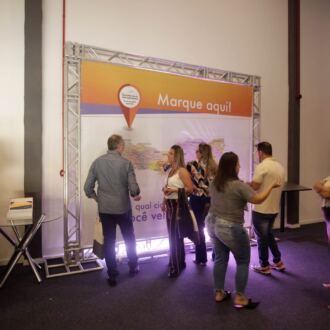 Cobertura do primeiro dia do 17º Fórum Ordinário da Undime-SC, em Joinville