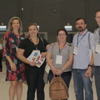 Cobertura do primeiro dia do 17º Fórum Ordinário da Undime-SC, em Joinville