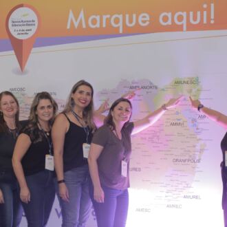 Cobertura do primeiro dia do 17º Fórum Ordinário da Undime-SC, em Joinville
