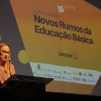 Cobertura do primeiro dia do 17º Fórum Ordinário da Undime-SC, em Joinville