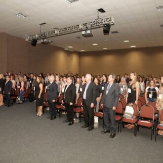 Cobertura do primeiro dia do 17º Fórum Ordinário da Undime-SC, em Joinville