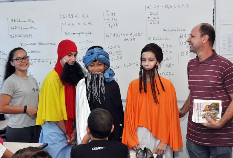 Ação em Escola de Blumenau celebra o Dia Nacional da Matemática