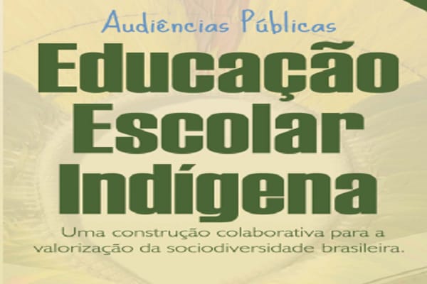 MEC promove audiência pública para elaboração do Plano Nacional de Educação Escolar Indígena