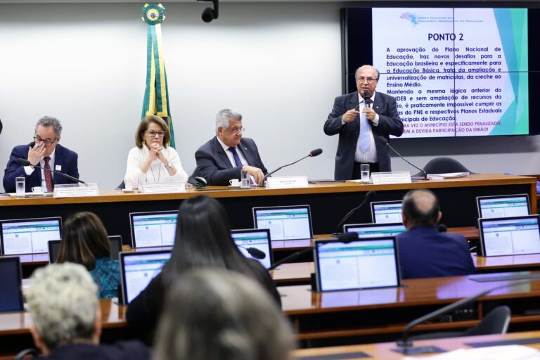 Ampliação da participação da União no Fundeb é consenso, mas debatedores divergiram sobre o “tamanho” dessa ampliação – Foto: Michel Jesus, Câmara dos Deputados