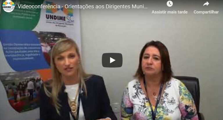 Orientações aos Dirigentes Municipais de Educação – Currículo Base do Território Catarinense
