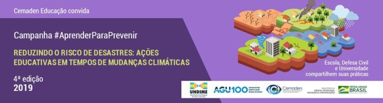 Inscrições abertas para a 4ª edição da campanha #AprenderParaPrevenir