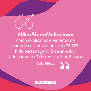 #MeuAlunoMeEnsinou: campanha valoriza papel de estudantes no ensino
