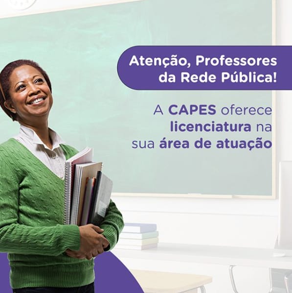 Capes dá mais prazo para adesão à oferta de mais de 60 mil bolsas de licenciatura