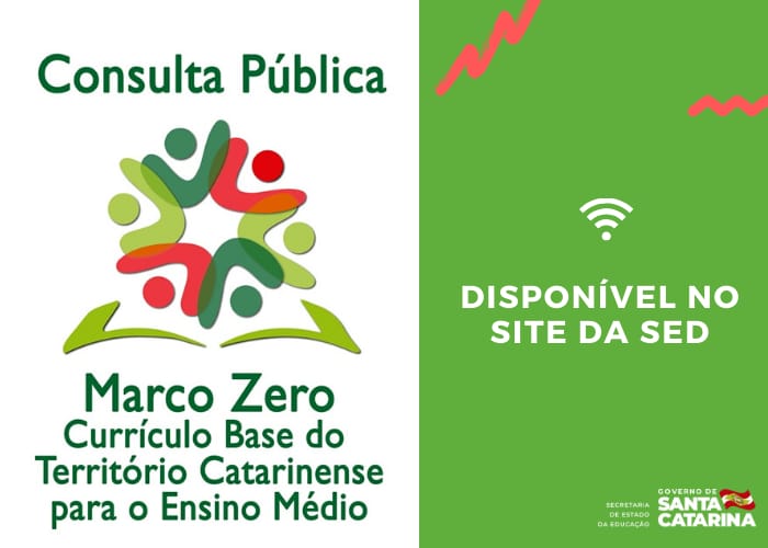 Comunidade Educacional pode contribuir na elaboração do Currículo do Território Catarinense para o Ensino Médio