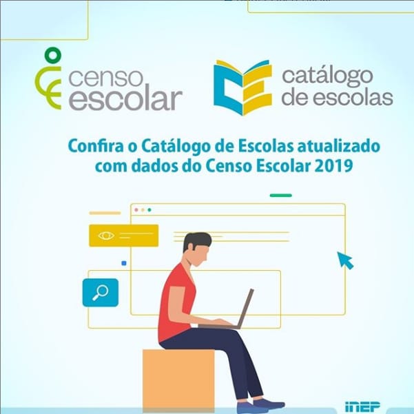 Catálogo de Escolas atualizado com dados do Censo Escolar 2019