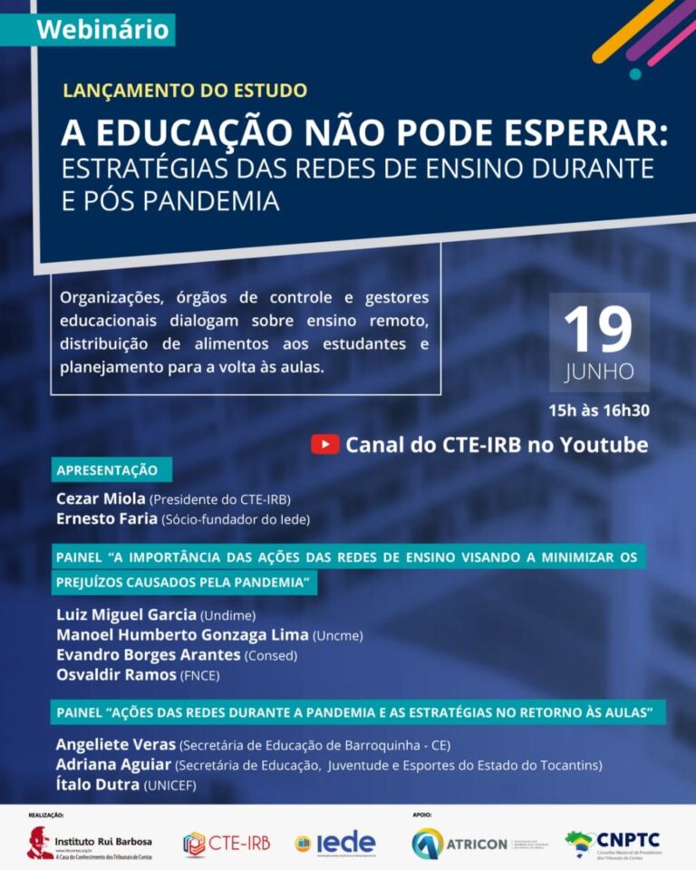Estudo mapeia iniciativas de redes de ensino durante a pandemia