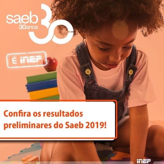 Consulta aos resultados preliminares do Saeb 2019 disponibilizados para escolas