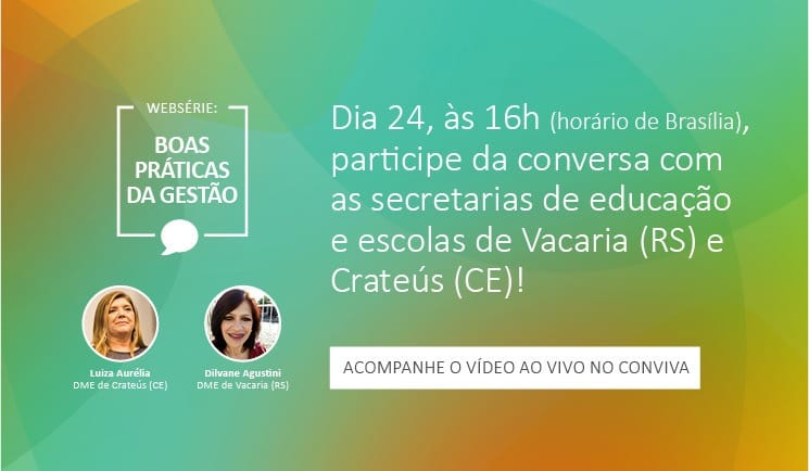 Conviva realiza websérie de boas práticas da gestão