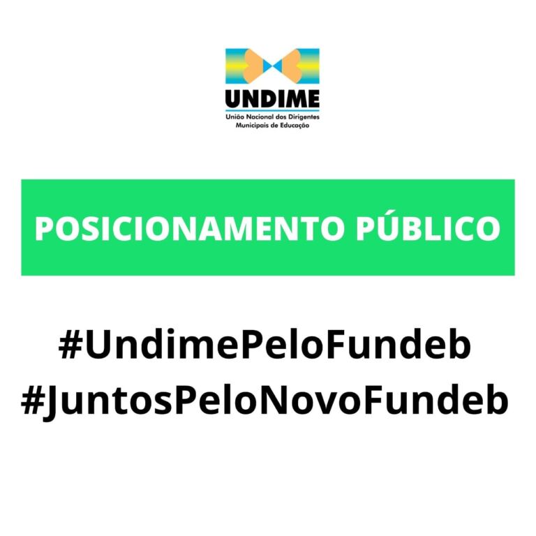 Posicionamento: Undime pelo Novo Fundeb