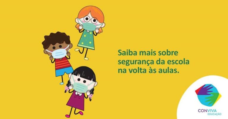 Como garantir segurança sanitária em cada espaço da escola na volta às aulas? Tema será abordado em videoconferência