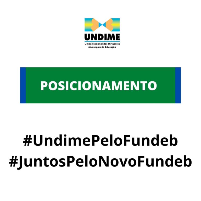 Posicionamento #UndimePeloFundeb