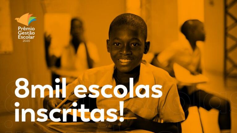 Prêmio Gestão Escolar 2020 tem recorde de inscrições mesmo com a pandemia