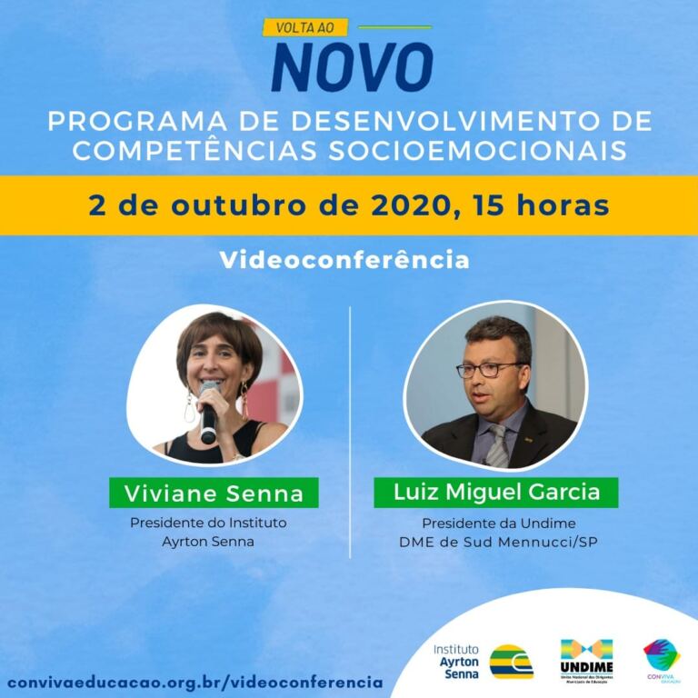 Instituto Ayrton Senna e Undime se unem para apoiar municípios na retomada das aulas presenciais