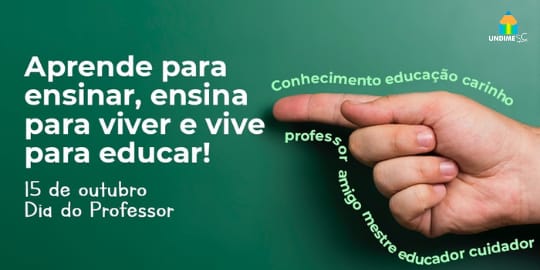 Feliz Dia dos Professores
