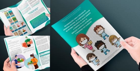 FNDE lança publicação com recomendações para a execução da alimentação escolar no retorno presencial às aulas