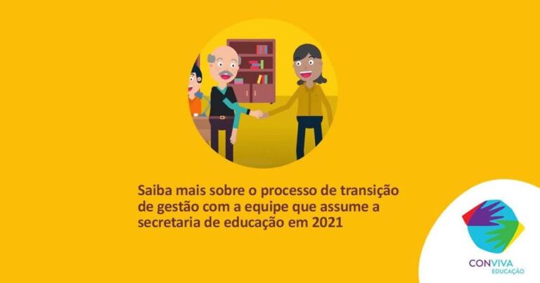 Processo de transição de gestão é tema da próxima videoconferência do Conviva