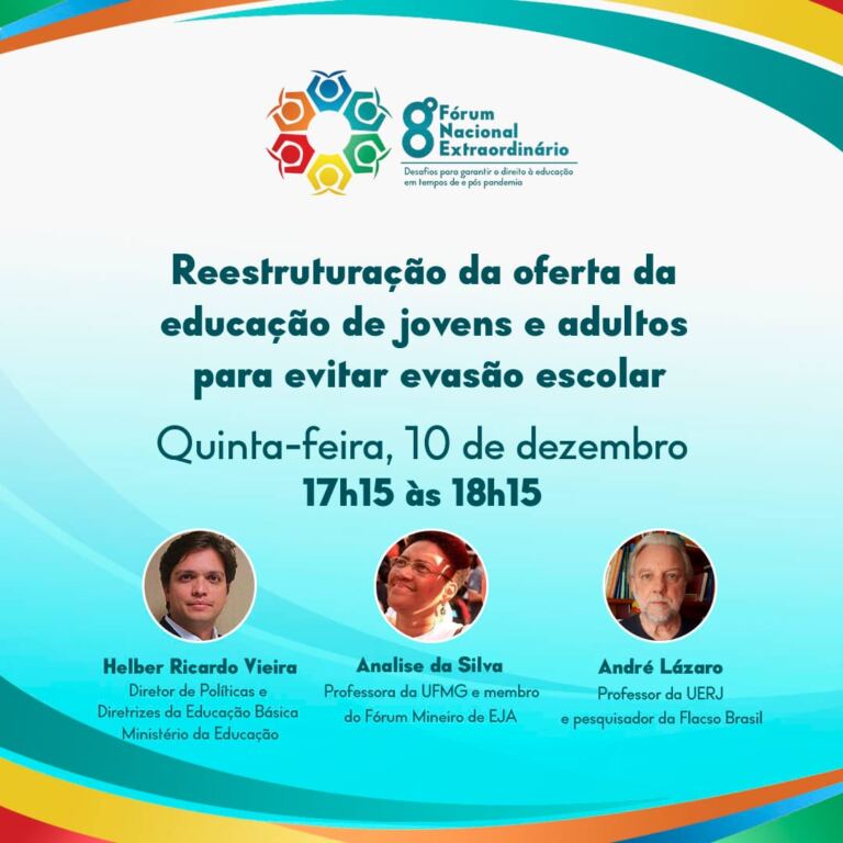 8º Fórum Nacional Extraordinário da Undime promove debate sobre reestruturação da oferta da educação de jovens e adultos para evitar evasão escolar