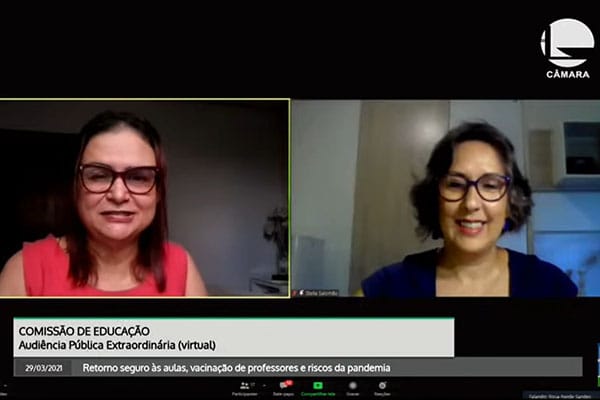 Câmara dos Deputados debate o retorno às aulas em audiência pública remota