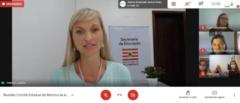 Orientações sobre uso de máscaras para pessoas com deficiência e ajustes na portaria 983/20 são tema de reunião do Comitê de Retorno às Aulas
