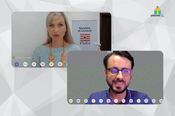 Undime/SC participa de reunião virtual de avaliação dos painéis de acompanhamento dos planos Estadual e municipais de educação