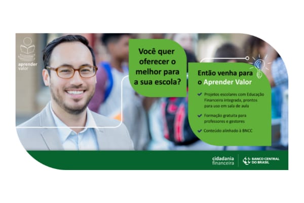 Programa Aprender Valor tem adesão aberta até 31 de julho