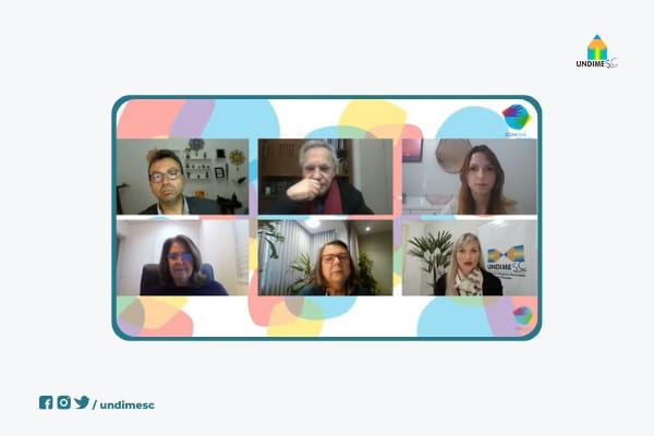 Em live sobre material didático no PNLD Educação Infantil 2022, Undime/SC defende importância de respeitar a primeira infância