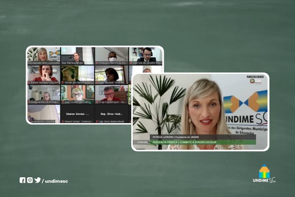 Em Audiência Pública nesta segunda (13), Undime/SC debate evasão e abandono escolar no estado