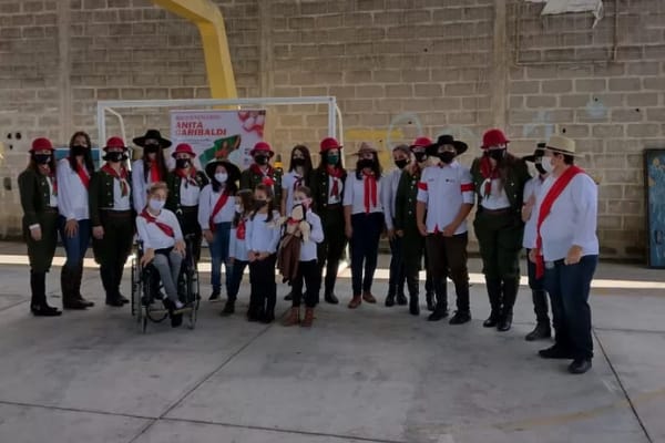Guardiãs participam de homenagem à Anita em Paulo Lopes (SC)