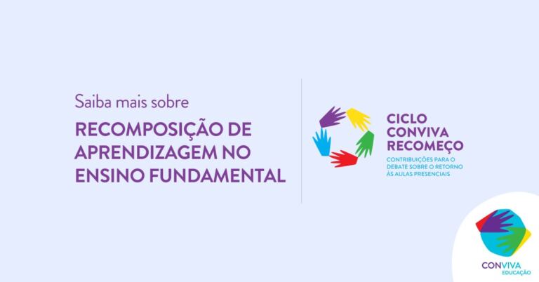 Conviva promove debate sobre recomposição de aprendizagem no ensino fundamental
