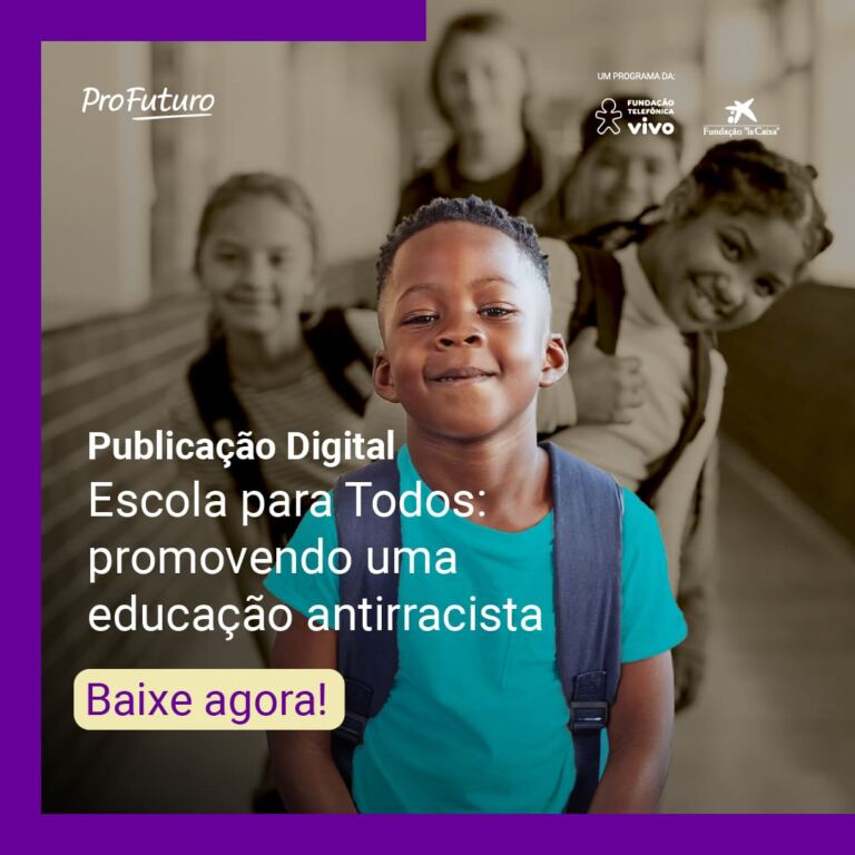 Veja como foi a live do lançamento da publicação “Escola para todos: promovendo uma educação antirracista”, com a escritora Conceição Evaristo