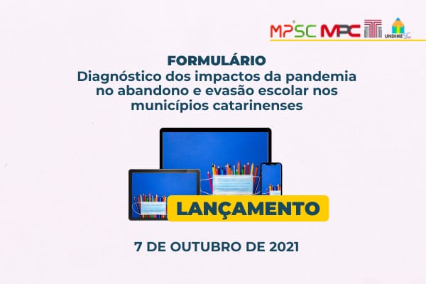 Formulário inédito é lançado no estado para avaliar o retorno às aulas presenciais e os impactos da pandemia no abandono e evasão escolar
