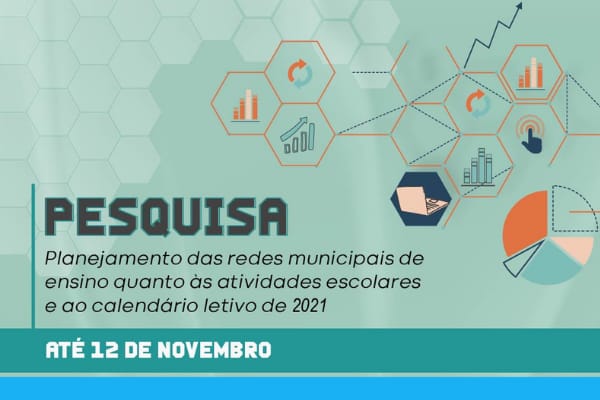 Prorrogado prazo para responder à pesquisa sobre o planejamento das redes municipais de ensino quanto às atividades escolares e ao calendário de 2021