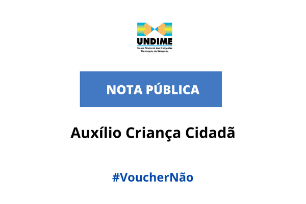 NOTA PÚBLICA – Auxílio Criança Cidadã
