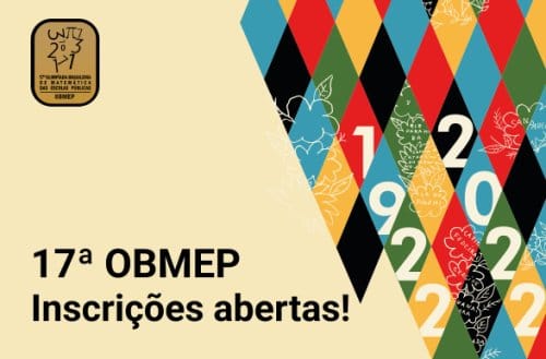 Olimpíada Brasileira de Matemática das Escolas Públicas está com inscrições abertas