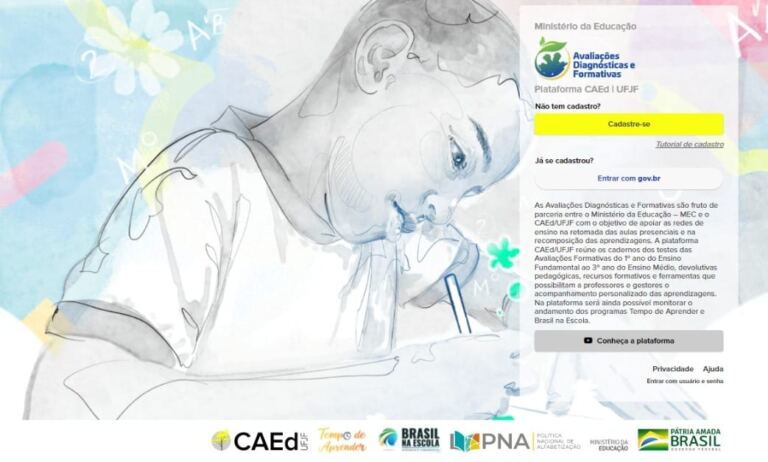 Plataforma de Avaliações Diagnósticas e Formativas está disponível para cadastro