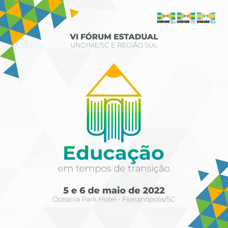 Edital para empresas expor no VI Fórum Estadual da Undime/SC e Região Sul