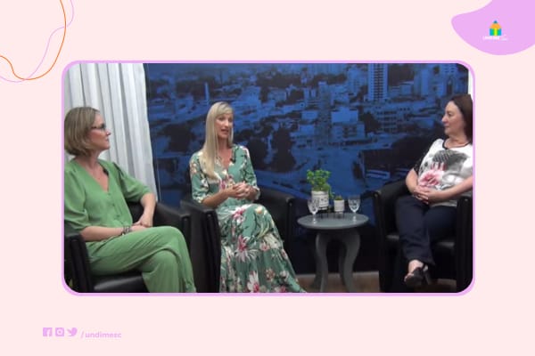 Convidada do Programa Elas Entrevistam do jornal O Município, presidente da UndimeSC relaciona as múltiplas funções e desafios da mulher na educação