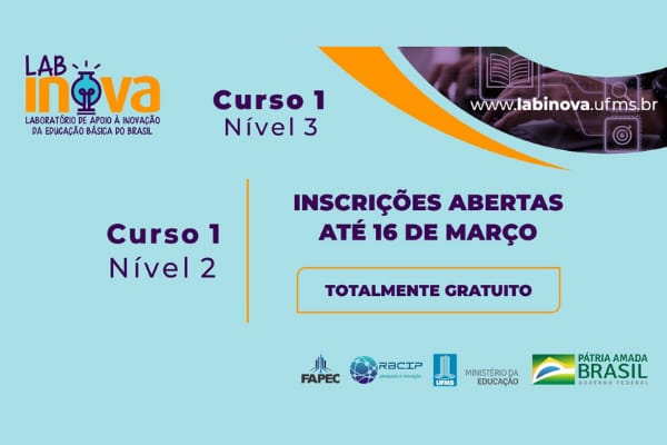 LabInova oferece curso para professores e articuladores locais com foco na construção do Plano Local de Inovação