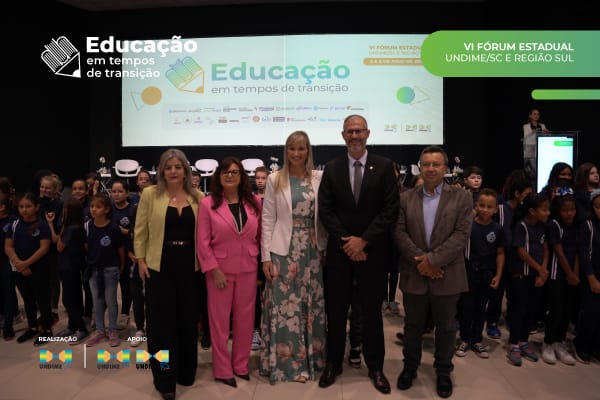 Ministro da Educação prestigia abertura do 6° Fórum Undime/SC e Região Sul