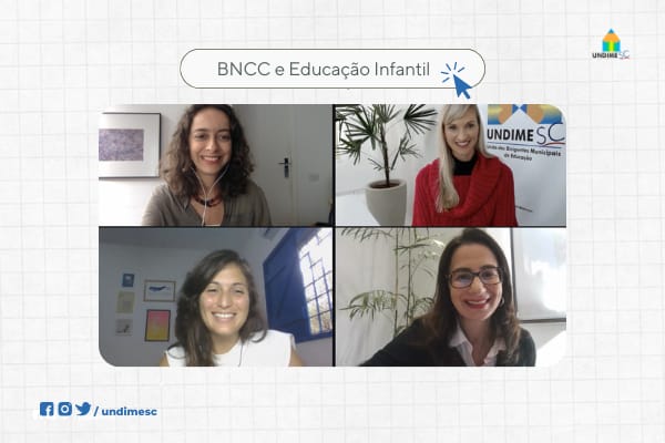 Em live da Educação Infantil, presidente traz experiências sobre a incorporação das brincadeiras no currículo