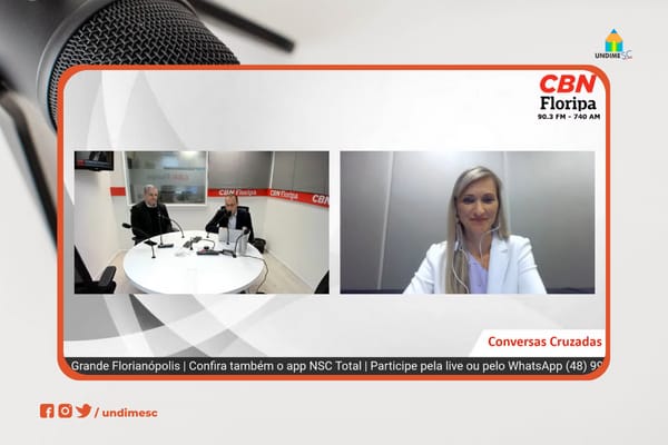 Em entrevista à Rádio CBN, presidente destaca pioneirismo catarinense na regulamentação do ‘ICMS Educacional’