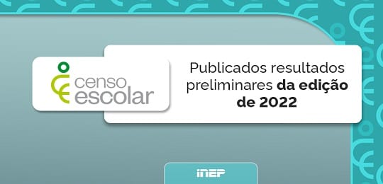 Verificação do Censo Escolar 2022 ocorre até 30 de setembro