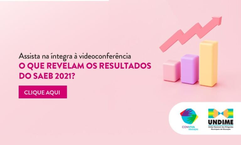 Assista, na íntegra, à videoconferência que propôs reflexões sobre os resultados do Saeb 2021